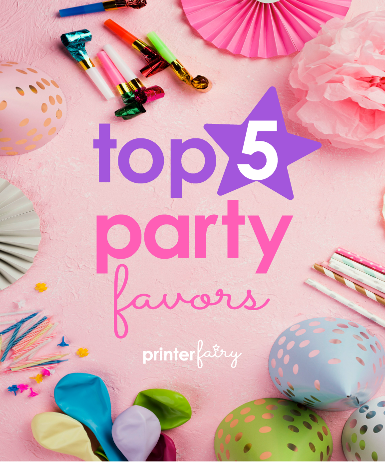 Top 5 Party Favors for Kids
