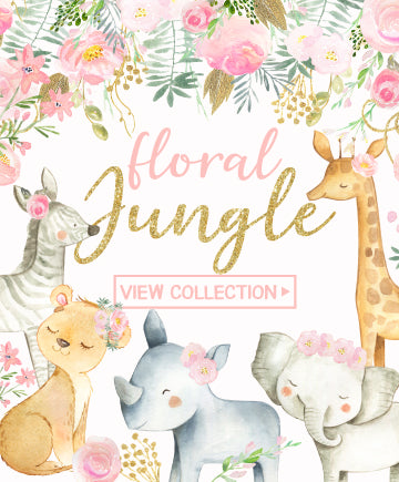 Floral Jungle Watercolors