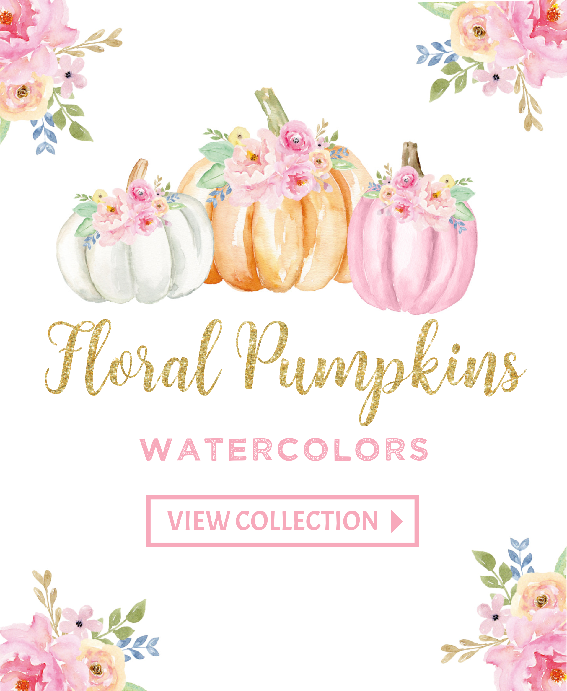 Little Pumpkin Watercolors