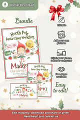 Christmas Eve Gift Tags Template