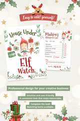 Elf Girl Printable Bundle