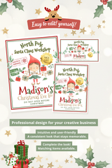 Christmas Eve Gift Tags Template