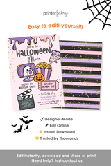 Fright Night Movie Party Invitation