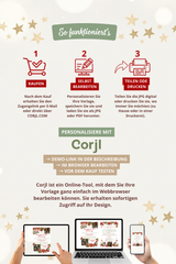 Dankeskarte Vorlage Horizontal