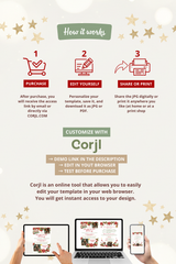 Christmas Recipe Card Template