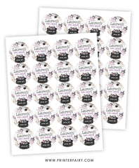 Halloween Baby Shower Toppers