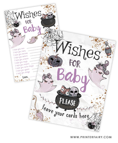 Halloween Baby Shower Wishes For Baby
