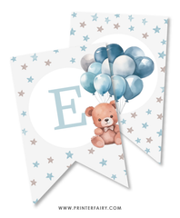 Bear Baby Shower Banner