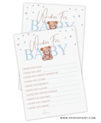 Bear Wishes For Baby