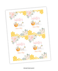 Bees Drink Pouch Label