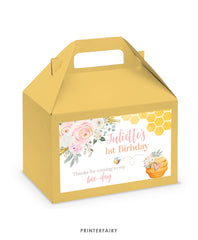 Bees Gable Box Label