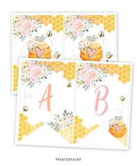 Bees Birthday Banner