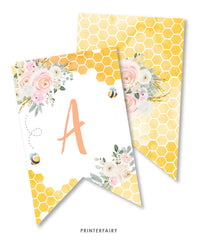 Bees Birthday Banner