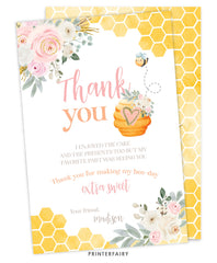 Bees Thank You Card