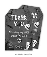 Halloween Birthday Favor Tags