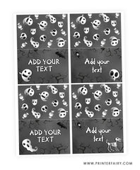 Halloween Food Tents