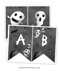 Halloween Birthday Party Banner