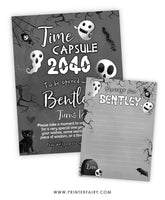 Halloween Birthday Time Capsule