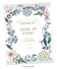 Bridgerton Welcome Sign