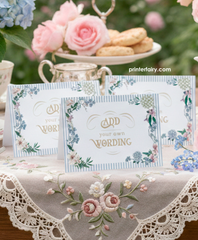 Bridgerton Food Tent Cards