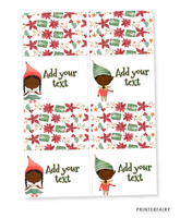 Elf Christmas Food Tents