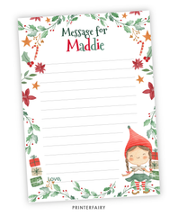 Elf Christmas Time Capsule