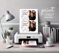 Coquette Ghost Four ever spooky Invitation with Photo