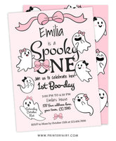 Coquette Ghost Spooky One Invitation