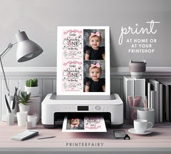 Coquette Ghost Spooky One Invitation with Photo