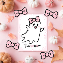 Coquette Ghost Pin the Tail Game