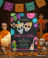 Day of the Dead Party Invitation