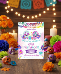 Day of the Dead Party Invitation