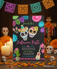 Day of the Dead Party Invitation