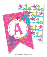 Dragon Birthday Banner