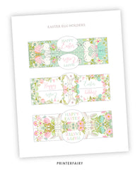 Easter Egg Printable Holder