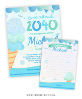 Ice Cream Birthday Time Capsule