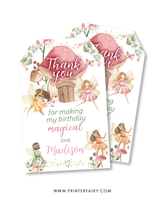 Fairytale Party Favor Tags