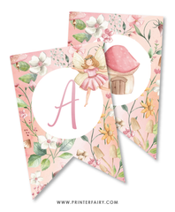 Fairytale Birthday Banner
