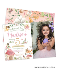 Fairytale Birthday Invitation with Photo