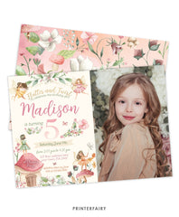 Fairytale Birthday Invitation with Photo