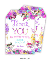 Fairy Party Favor Tags