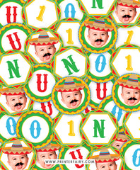 Fiesta First Birthday Garland with Photo