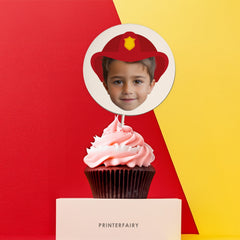 Firefighter Photo Toppers