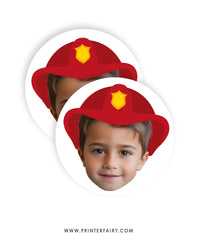 Firefighter Photo Toppers