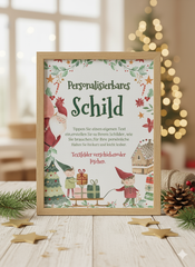 Editierbares Schild Vorlage