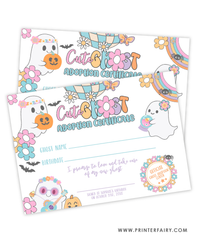 Groovy Ghost Adoption Party Set