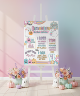 Spooky Vibes First Birthday Board