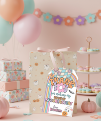 Spooky Vibes Thank You Tags