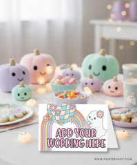 Spooky Vibes Party Food Tents