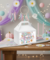 Spooky Vibes Party Gable Box Label